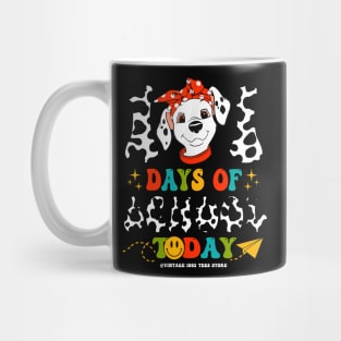 100 Days Of School Dog Boys Dalmatian Girls 100 Days Smarter Mug